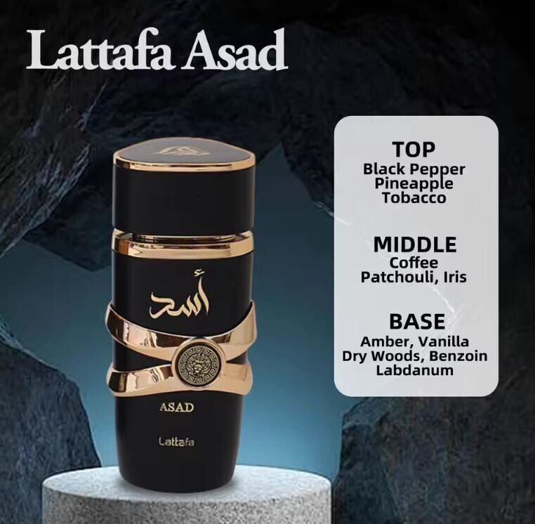 Asad Eau De Parfum 100ml Lattafa
