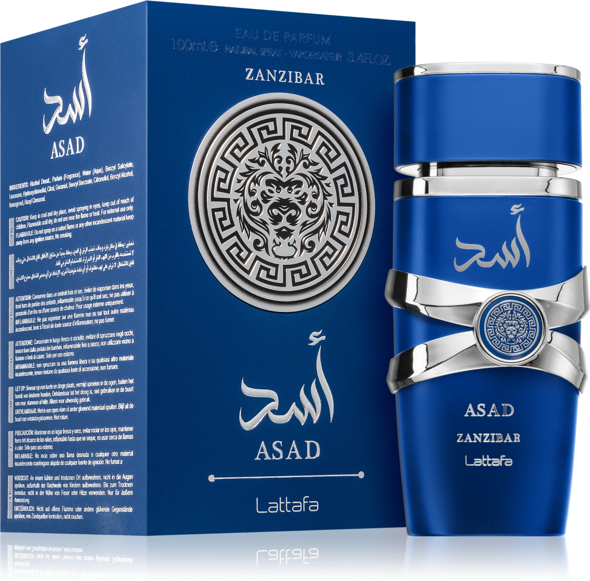 Asad Zanzibar Eau De Parfum 100ml Lattafa