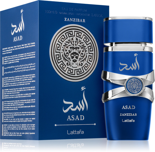Asad Zanzibar Eau De Parfum 100ml Lattafa